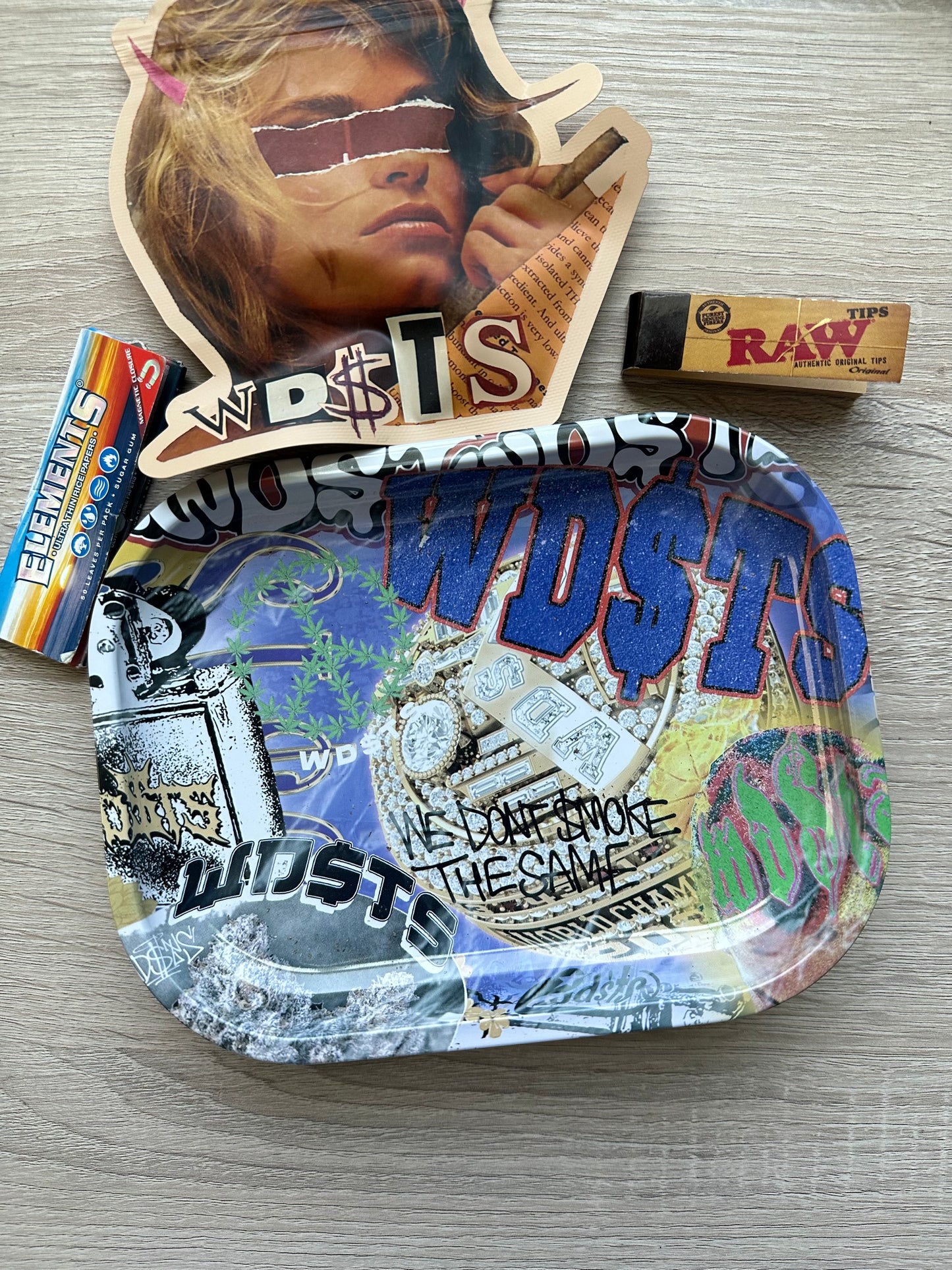 Stickers Rolling Tray